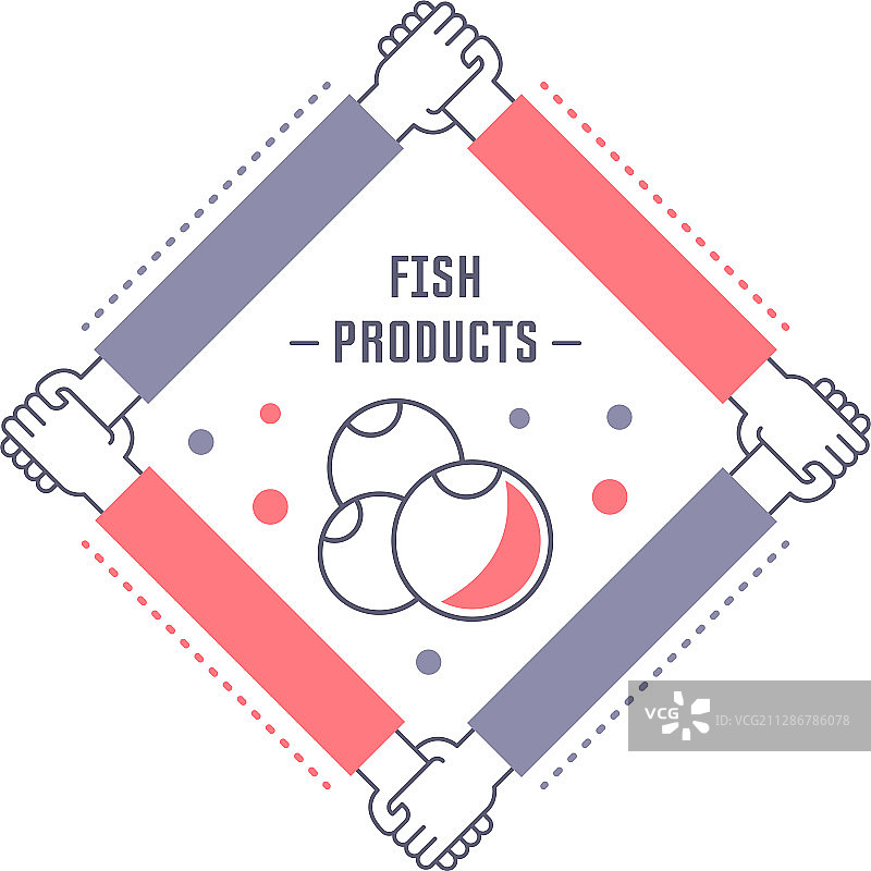 鱼产品网站banner和着陆页图片素材