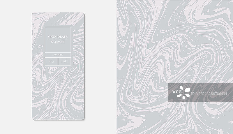 巧克力包装大理石纹理系列图片素材