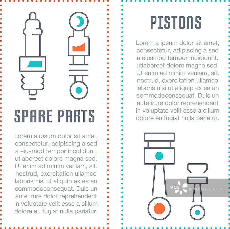 网站banner和着陆页汽车服务图片素材