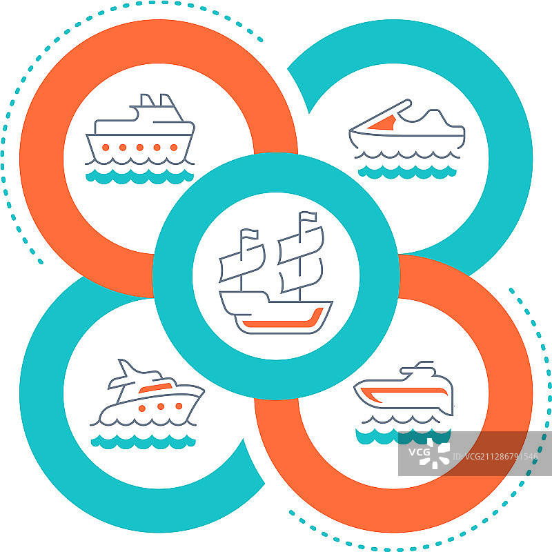 海事主题网站banner和着陆页图片素材