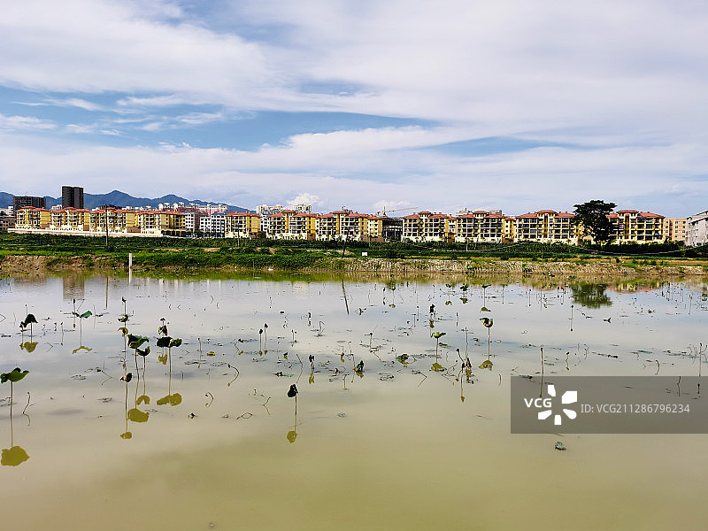 贵州省遵义市余庆县子营街道乌杨坝区风景图片素材