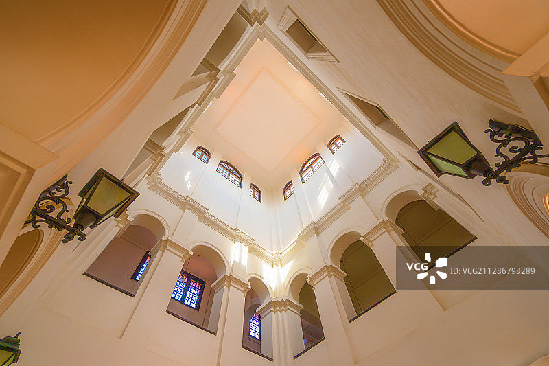 屋顶+湖北省武汉市武昌区鄂军都督府图片素材