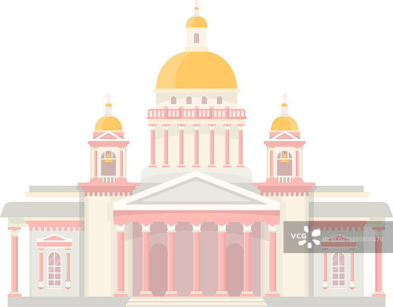 圣以撒大教堂图片素材