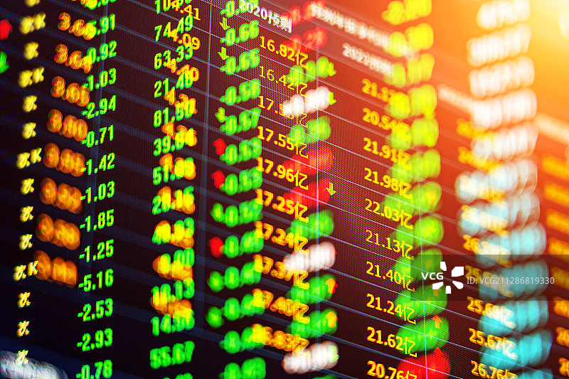 金融股票证券行情交易背景图片素材