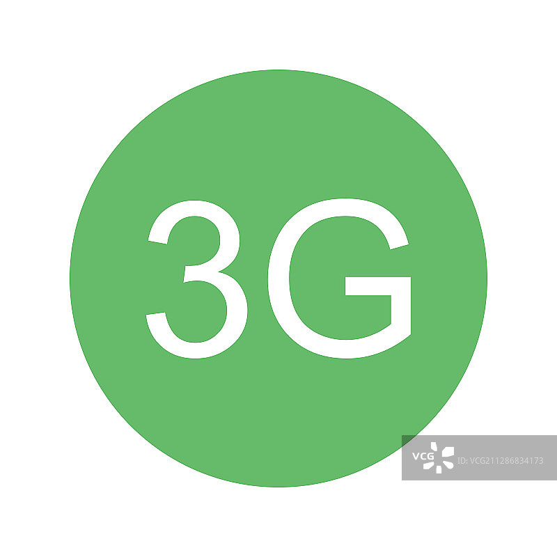 美丽的3G符号图标图片素材