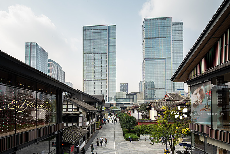 成都太古里图片素材