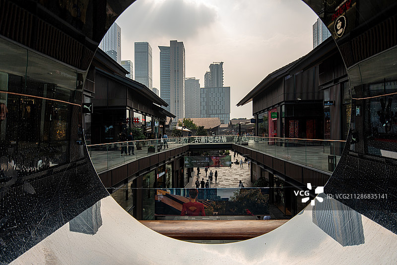 成都太古里图片素材
