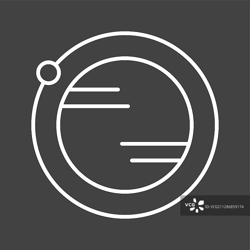 独特轨道线图标图片素材