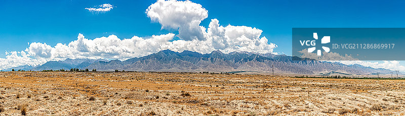 嘉峪关祁连山脉图片素材