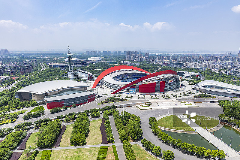 南京奥林匹克运动公园奥体中心图片素材