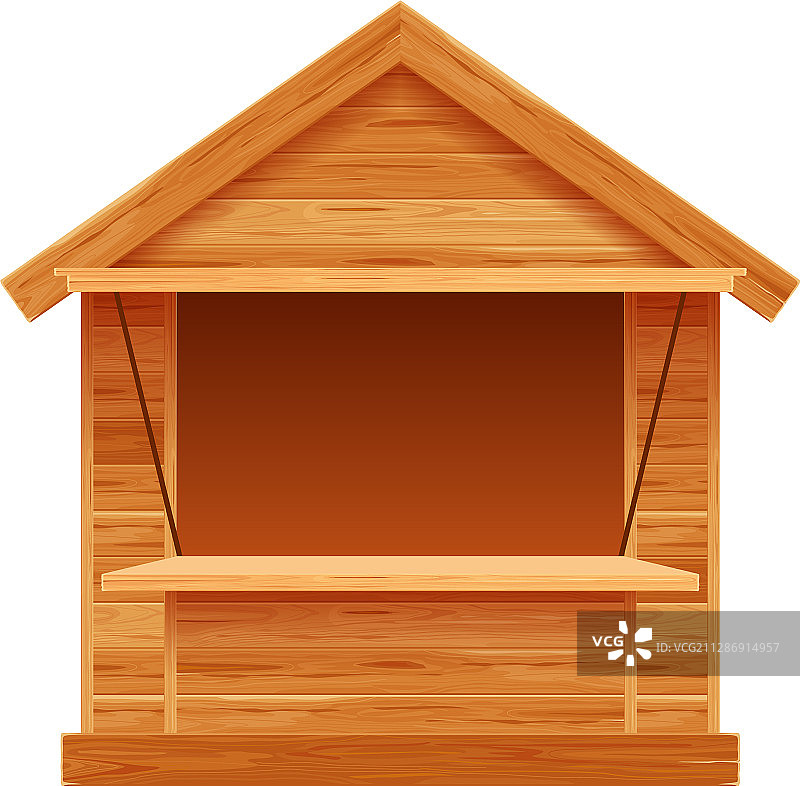 用于集市展览的木制摊位图片素材