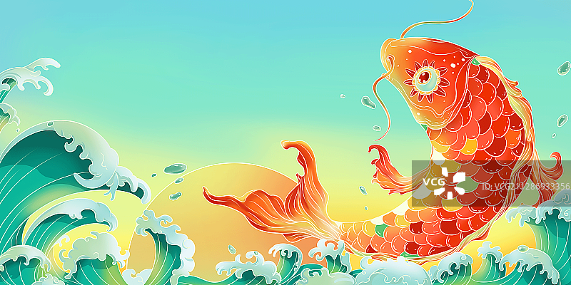 中国风锦鲤中国风锦鲤图片素材