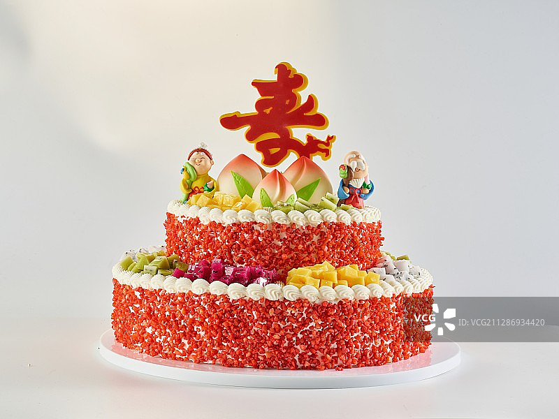 祝寿生日蛋糕图片素材
