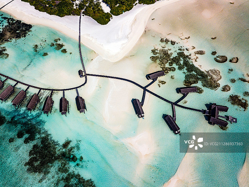 马尔代夫度假胜地图片素材
