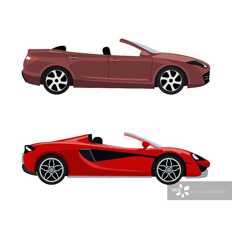 豪华现代敞篷车图片素材