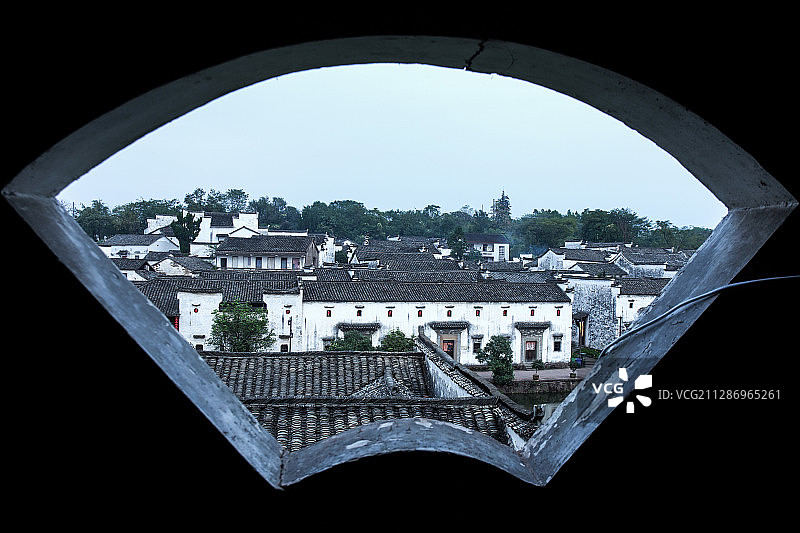 诸葛八卦村图片素材