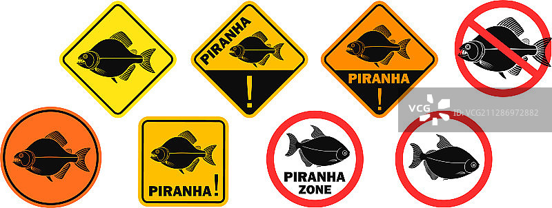 食人鱼图片素材