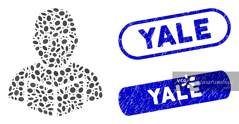 椭圆马赛克教师图片素材