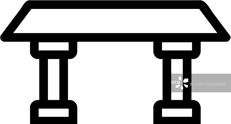 桥梁图标轮廓符号图片素材