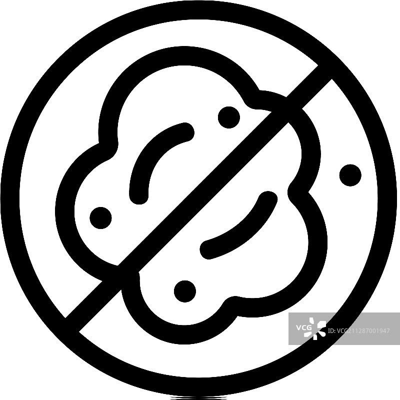 尘埃轮廓图标图片素材