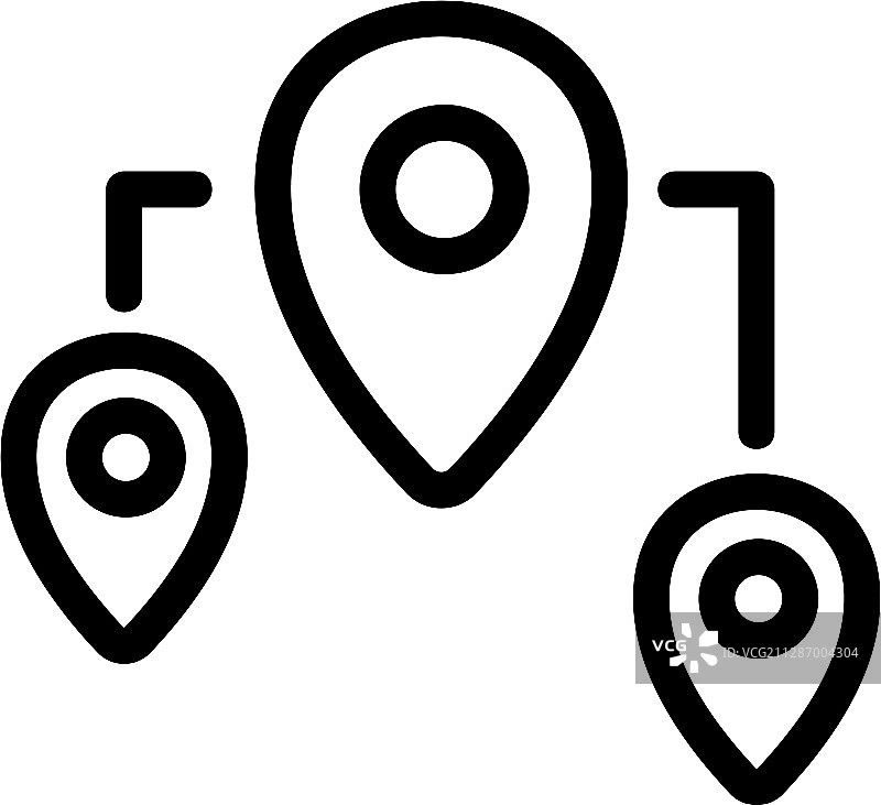 特许经营业务轮廓图标图片素材