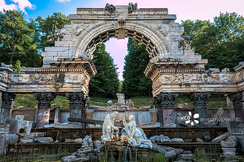 Schloss Schoenbrunn 美泉宫 奥地利维也纳图片素材