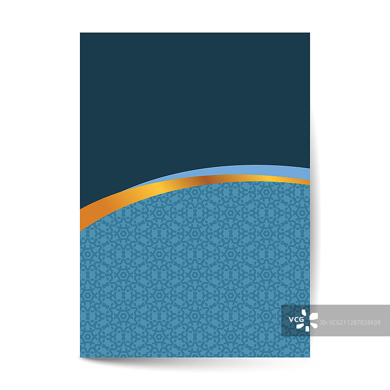 豪华宣传单封面设计图片素材