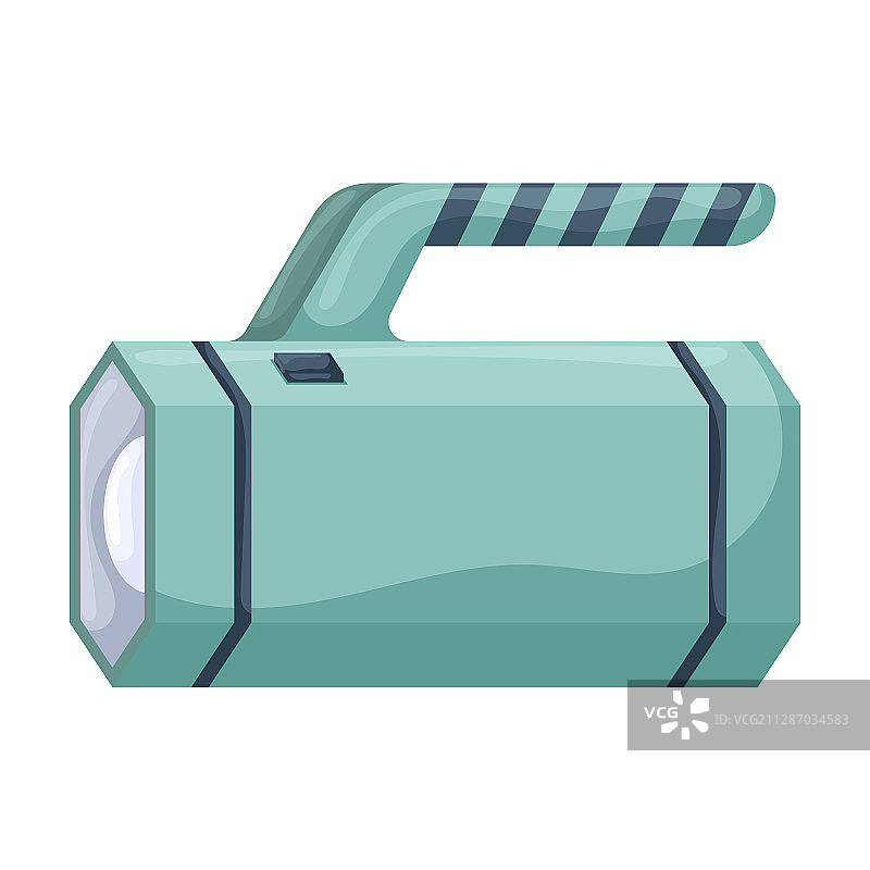 卡通手电筒图标图片素材