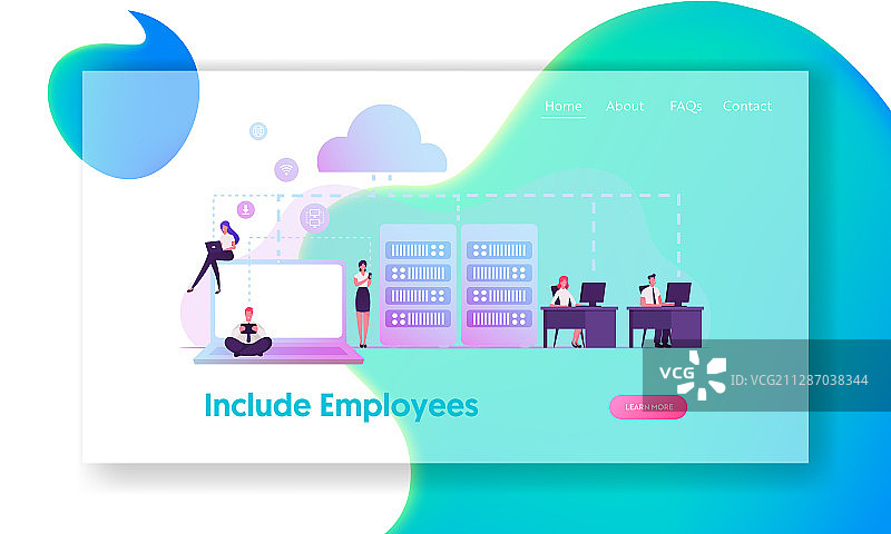 企业内部网络计算机图片素材