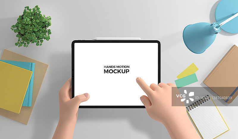 3D卡通手部模型014图片素材