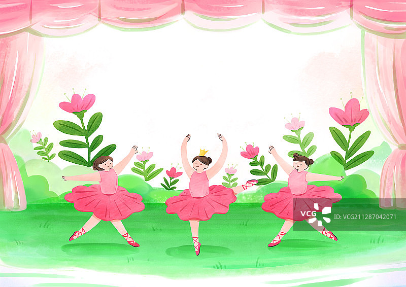 童话故事水彩插画004图片素材