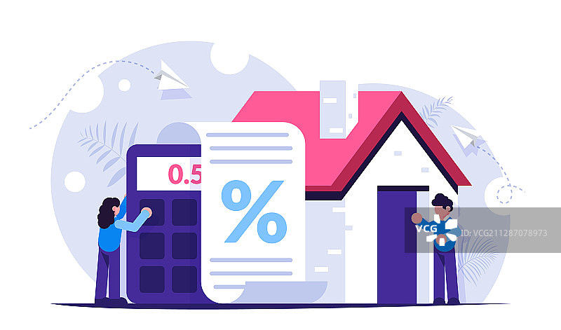 抵押贷款背景图片素材