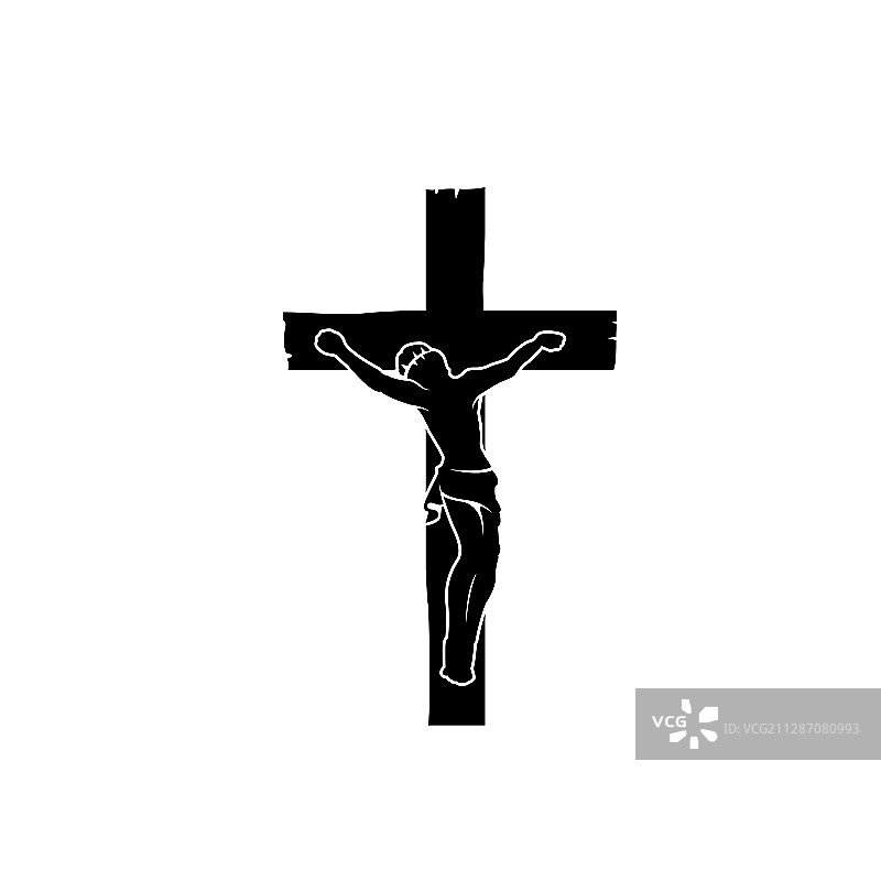 十字架上的耶稣图片素材