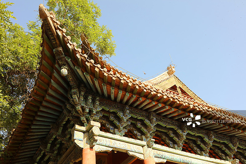 甘肃省武威文庙图片素材