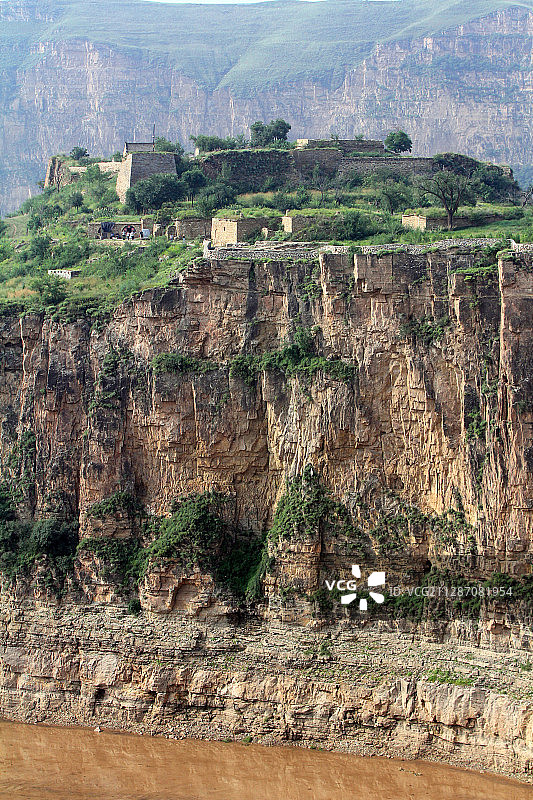 山西省偏关县乾坤湾风光图片素材