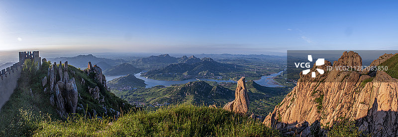 山东省临沂市莒南县天马岛风光图片素材