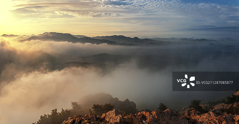 山东省日照市莒县屋楼崮风光图片素材