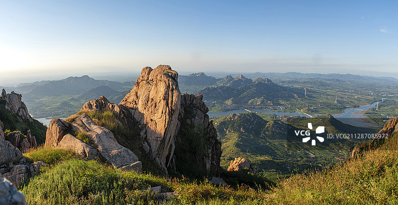 山东省临沂市莒南县天马岛风光图片素材