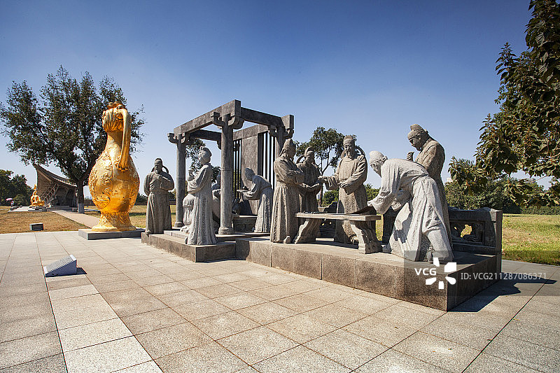 陕西省西安大明宫国家遗址公园图片素材