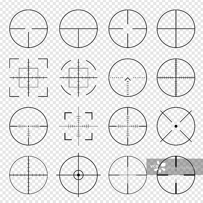 狙击步枪瞄准具图片素材