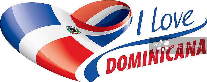 多米尼加国旗图片素材