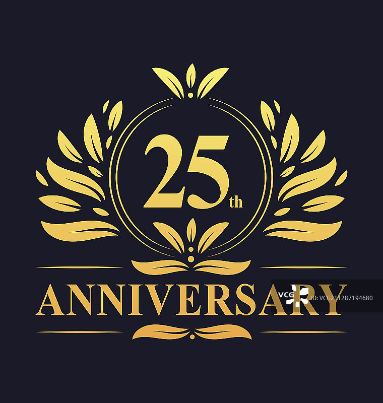 25周年纪念logo设计图片素材