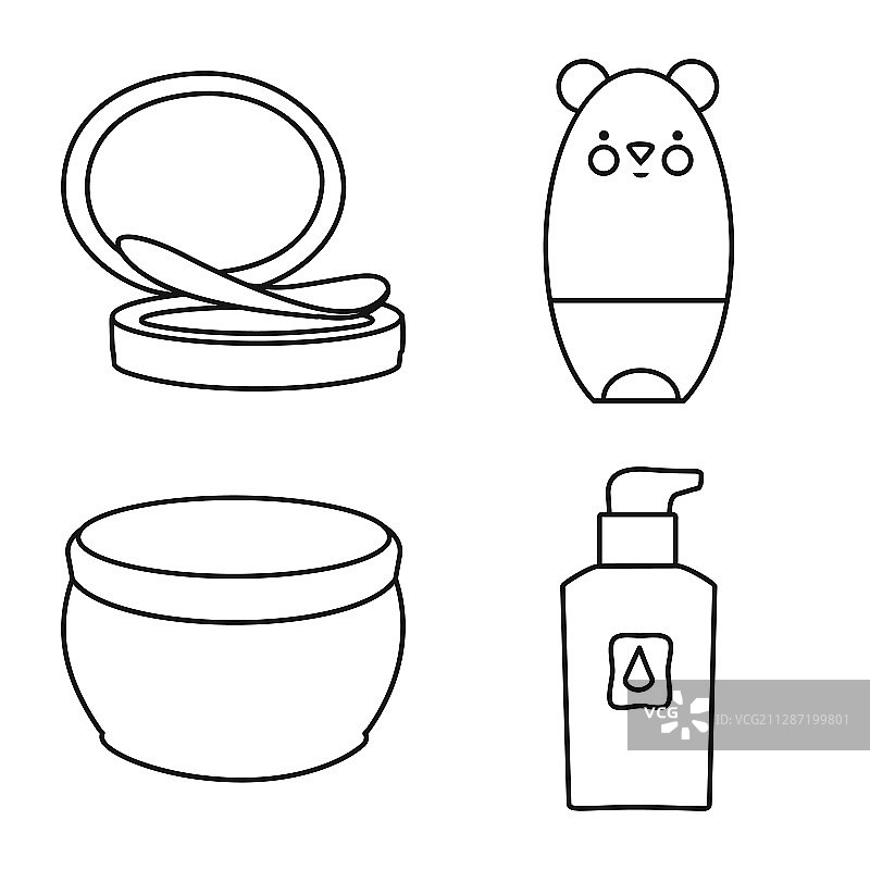 化妆品和产品图标图片素材