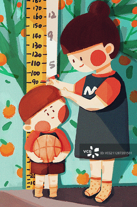 全职妈妈系列插画图片素材