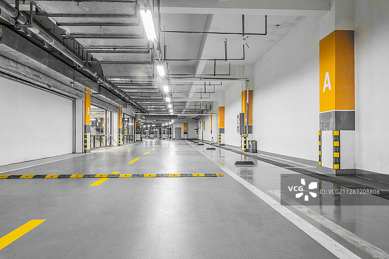 地下停车场图片素材