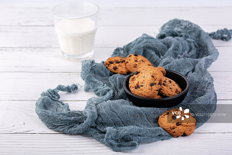 办公桌上的早餐图片素材