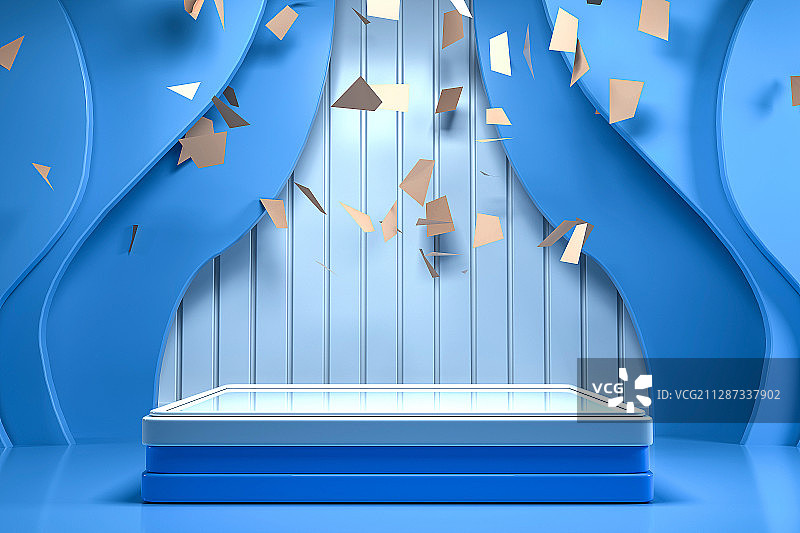 3D物品展览台图片素材