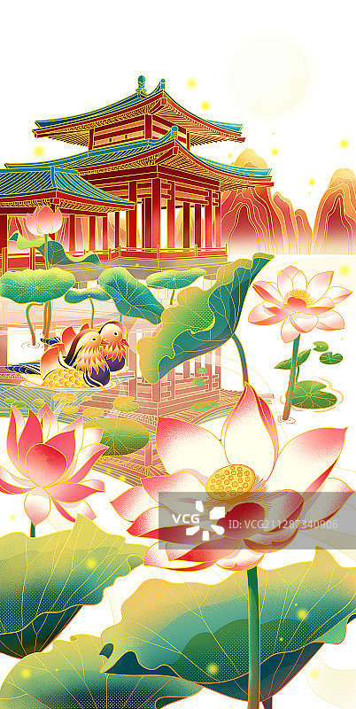 百年好合图片素材