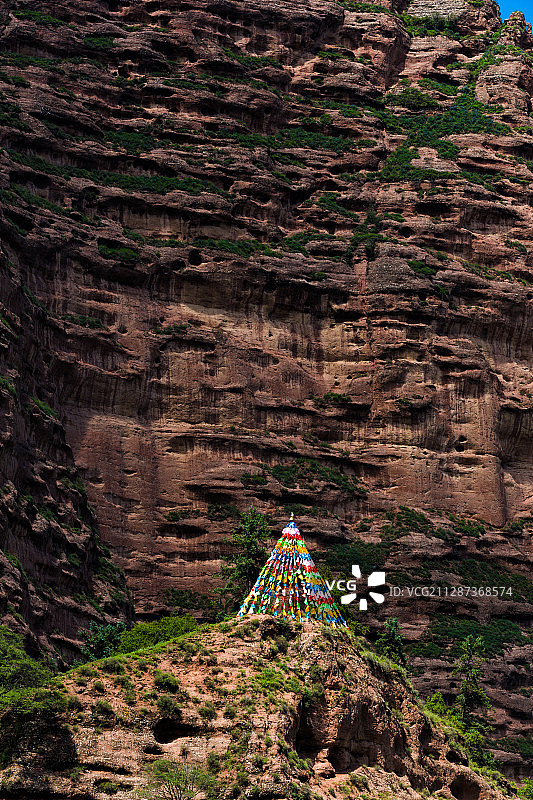 坎布拉国家森林公园，绿色丹霞很独特图片素材