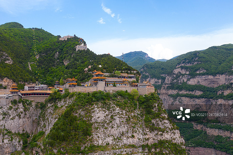 山西晋中介休绵山风景区图片素材